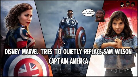 Marvel replacing Anthony Mackie Captain America for Hayley Atwell Captain Carter