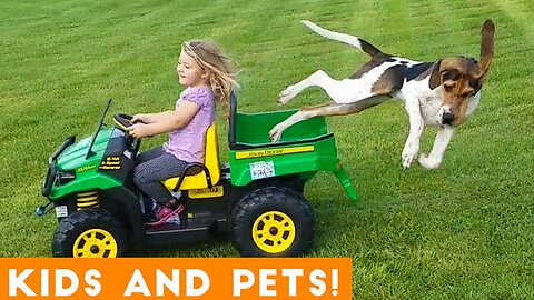 Funniest Kids And Animals Compilation Ever | Funny Pet Videos