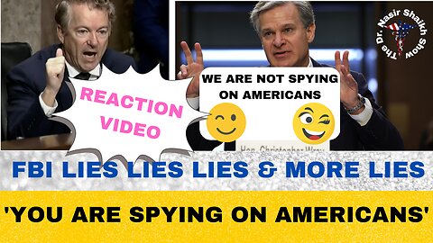 Furious Rand PAUL Exposes FBI Director Chris Wray for Using FACEBOOK to Spy on AMERICANS