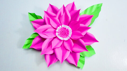 Amazing Paper Flower Craft
