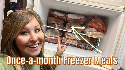 22 Fall 🍂 Freezer Meals You Must Try! Once-A-Month OCTOBER Crockpot meals!