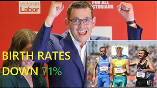 AUSTRALIA WINS DEPOPULATION OPLYMPICS WITH BIRTH RATES DOWN 71%