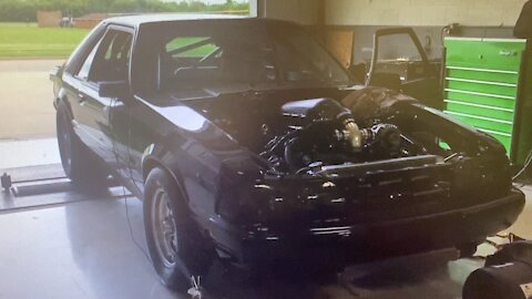 Black Nasty on the Dyno made 1000 hp on low boost