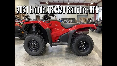 2021 Honda TRX420 Rancher ATV