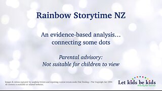Rainbow Storytime NZ: An Evidence-Based Analysis
