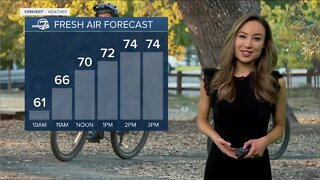 A warm weekend across Colorado