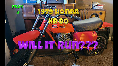 1979 Honda XR80 Budget Rebuild PT3 "WILL IT RUN?"