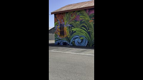 Flower Mural @ Mare Island