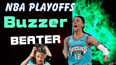 "Morant Buzzer" HalfCourt Buzzer Beater | NBA PLAYOFFS 2022