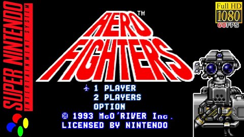 Aero Fighters: Tee-Bee - Super Nintendo (Full Game Walkthrough)