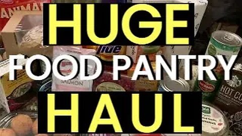 Food Pantry Haul & Food Bank Haul BLESSINGS! Frugal Living Vlog With Awesome Food Pantry Meals ENJOY