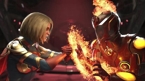 njustice 2 : Supergirl Vs Firestorm - All Intro/Outros, Clash Dialogues, Super Moves