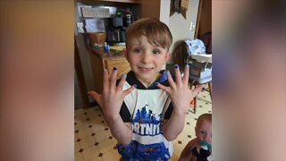 Ohio Elem. community in NT paints nails for bullying victim