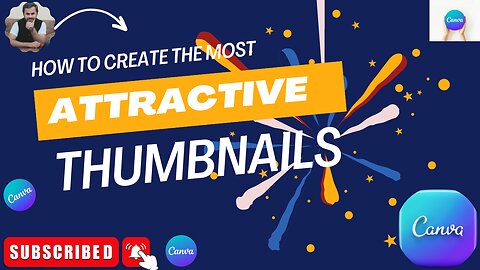 How to create Attractive Thumbnails for YouTube, FaceBook and Fiverr | Live Tutorial on Canva 2023