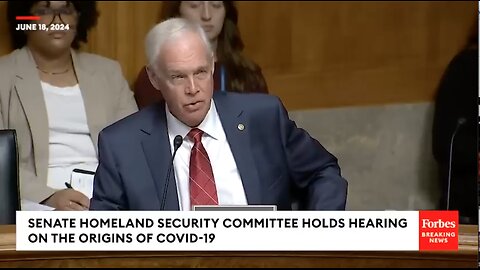 BRUTAL:Sen. Ron Johnson Confronts Doctor He Claims 'Engaged In A Cover-Up' With Fauci