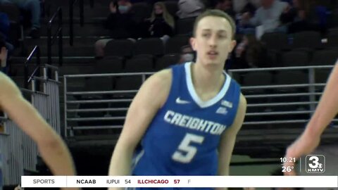 Creighton hangs on to beat Georgetown on Valentine's Day