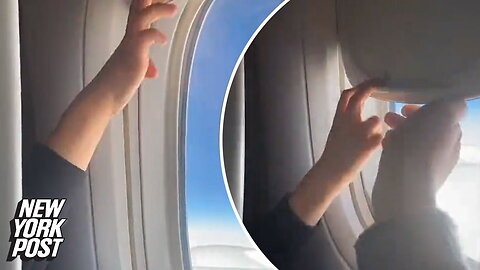 Viral TikTok sparks heated debate over airplane window shades