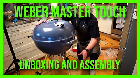 New Weber Kettle Master-Touch | Unboxing, Assembly, and Overview | 2024 Grill in Matte Slate!
