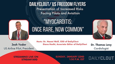 DailyClout / US Freedom Flyers: “Myocarditis: Once Rare Now Common”