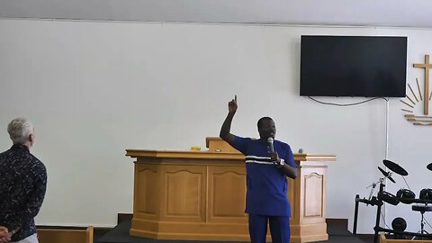 Pastor Isaac Frimpong -- Message October 15 2023 - Sunday Service (improved audio)