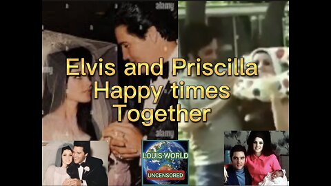 elvis and Priscilla in Happy Times