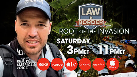 BRAND NEW LAW & BORDER SPECIAL THIS SATURDAY AT 3PM ET