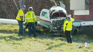 Passengers rescued, power restored after small plane crashed into power lines in Montgomery County