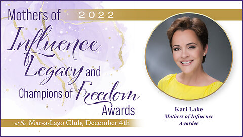 Moms for America - Honoring 2022 Mothers of Influence Awards – Kari Lake