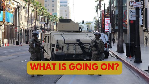 WHY ARE MILITARY VEHICLES ON THE STREETS OF DOZENS OF US CITIES?