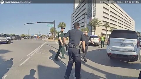 Bay County releases body cam footage of a shooting during Spring Break that left one injured