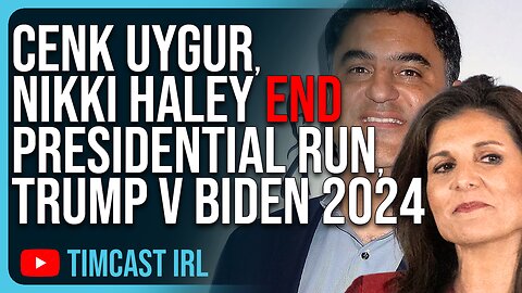 Cenk Uygur ENDS Presidential Run, Oh Yeah Nikki Haley Too, Trump V Biden 2024 Is ON