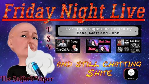 TSV Friday Night Live #105, Welcome John Mr Proper Coils to the team