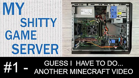 My Shitty Game Server - Minecraft (again!)