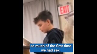 Brave 6th Grader Exposes School For Having Sexually Explicit Books