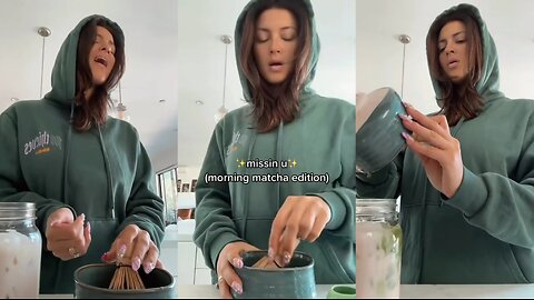Get Your Morning Fix with Tori Kelly: Matcha Making Tutorial