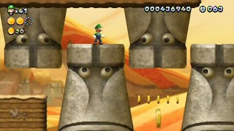 New Super Luigi U Walkthrough Part 3: Desert Delights