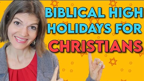Celebrating BIBLICAL JEWISH HIGH HOLIDAYS for CHRISTIANS at HOME || Messianic Believer Explains
