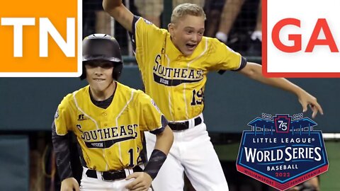 Georgia vs Tennessee | Winner To Southeast Region Championship | 2022 LLWS Highlights