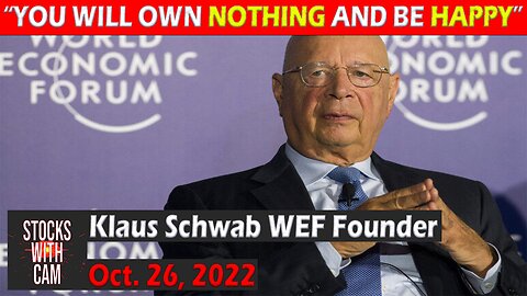 Klaus Schwab's Top Advisor Explains "We Will Have a Small Elite... Leaving the Rest to Drown"