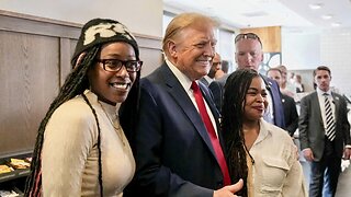 Donald Trump Visits a Chick-Fil-A | Greets Supports
