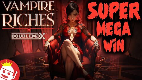 💥 COMMUNITY MEMBER LANDS HUGE WIN ON VAMPIRE RICHES DOUBLEMAX!