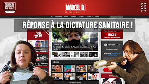 Marcel D. en 4-4-2, répond à la censure et à la dictature sanitaire : « Allez vous faire foutre ! »