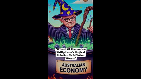 "Wizard Of Economics: Philip Lowe's Magical Solution To Inflation Woes..."