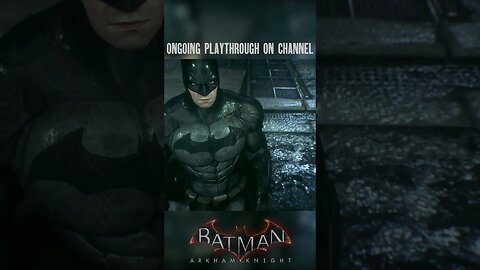 BATMAN GETS A NEW SUIT | Batman: Arkham Knight #batman #arkhamknight #short