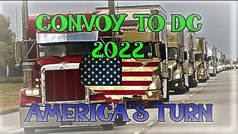LIVE CONVOY TO DC - THE PEOPLE'S CONVOY Day 1 Wednesday!