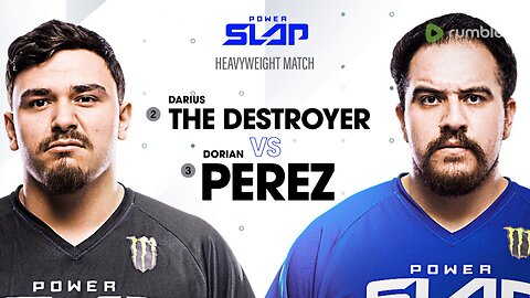 THE DESTROYER vs PEREZ | Power Slap 2 - Main Card