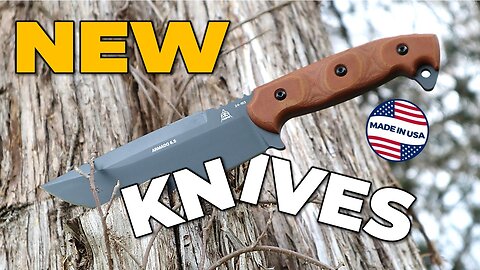 New Knives Unleashed: Toughest USA Made Fixed Blade Knife? | Atlantic Knife