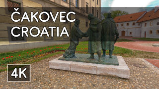 Walking Tour: Čakovec, Croatia - 4K UHD