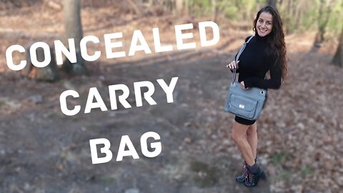 CONCEALED CARRY BAG REVIEW | Roma Leathers Inc crossbody purse