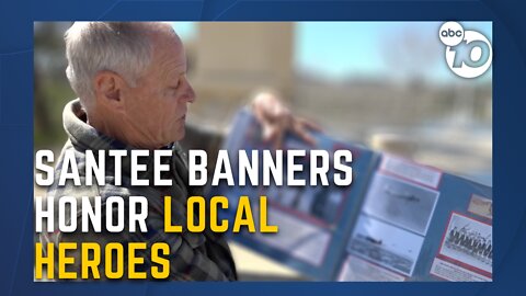 City of Santee honors veterans through Hometown Heroes Banner Program
